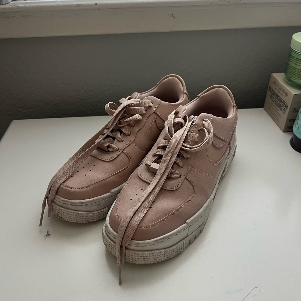 Nike Women's Sneakers in Light Pink